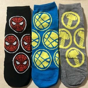 NWOT 11 pair Marvel Superhero Themed Men's Socks